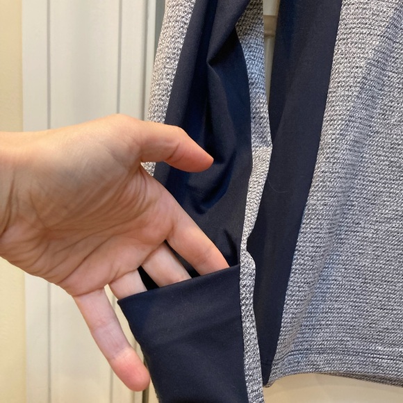 KJUS women’s forun mid layer half-zip, deep space, size 36 - Picture 2 of 12